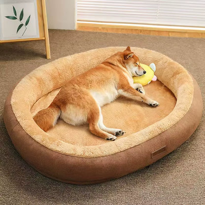 Pet Cat Dog Bed Cozy Square Plush Kennel Puppy Sofa Bed Cushion Pet Product Accessories for Small Medium Animal Doghouse
