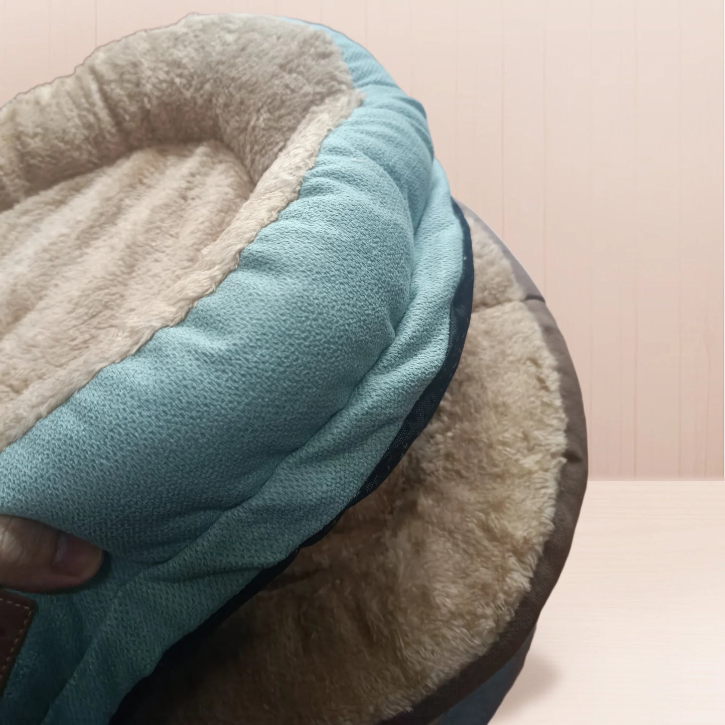 Pet Cat Dog Bed Cozy Square Plush Kennel Puppy Sofa Bed Cushion Pet Product Accessories for Small Medium Animal Doghouse